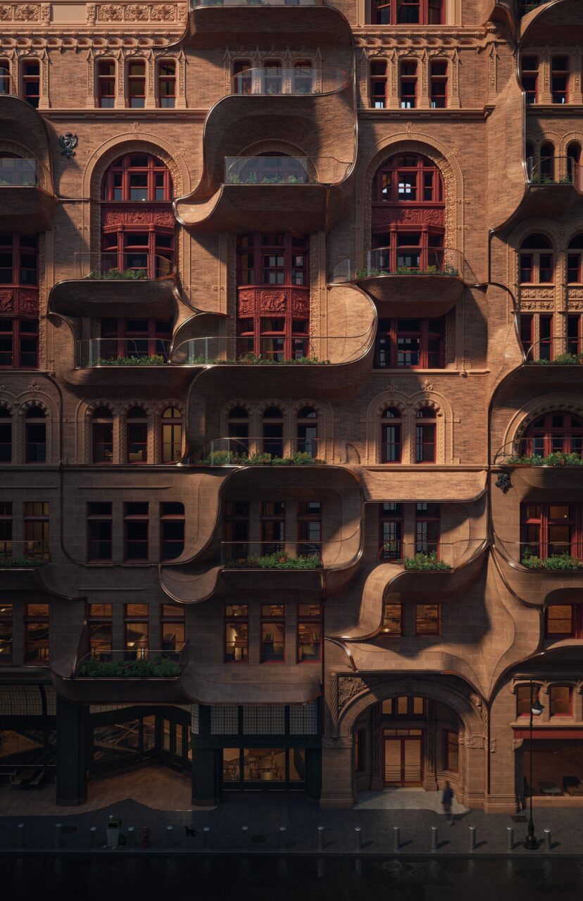 Dissolving Corbin Building