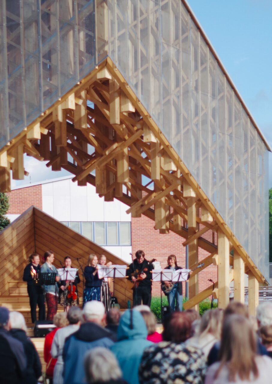 KIDE outdoor stage